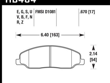 Hawk 05-10 Ford Mustang GT & V6   07-08 Shelby GT HT-10 Race Front Brake Pads Online now