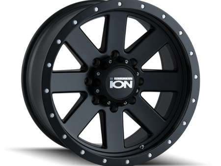 ION Type 134 17x8.5   6x139.7 BP   6mm Offset   106mm Hub Matte Black Black Beadlock Wheel For Cheap