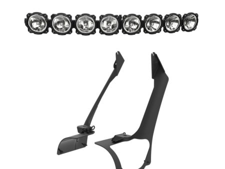 KC HiLiTES 21+ Jeep Wrangler 4xe Gravity LED Pro6 - 50in Light Bar Kit (Light Bar + Overhead Mount) Sale