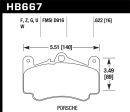 Hawk 11-12 Porsche 911 Targa 4S HPS 5.0 Front Brake Pads on Sale