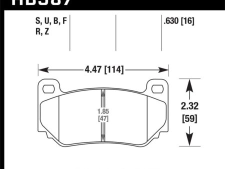 Hawk 2002-2004 Audi A6 (Front Rotors 320mm) HPS 5.0 Rear Brake Pads Sale