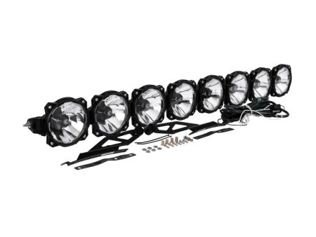 KC HiLiTES 05-17 Toyota Tacoma 50in. Pro6 Gravity LED 8-Light 160w Combo Beam Overhead Light Bar Sys Sale