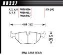 Hawk 95-99 BMW M3 E36 HP+ Street Rear Brake Pads Fashion