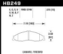 Hawk 1998-2002 Chevrolet Camaro SS 5.7 HPS 5.0 Front Brake Pads Supply