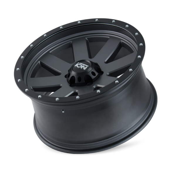 ION Type 134 20x9   6x135 BP   18mm Offset   87mm Hub Matte Gunmetal Black Beadlock Wheel For Discount