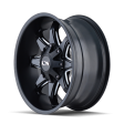 ION Type 181 20x9   6x135 BP   18mm Offset   106mm Hub Satin Black Milled Spokes Wheel Online now