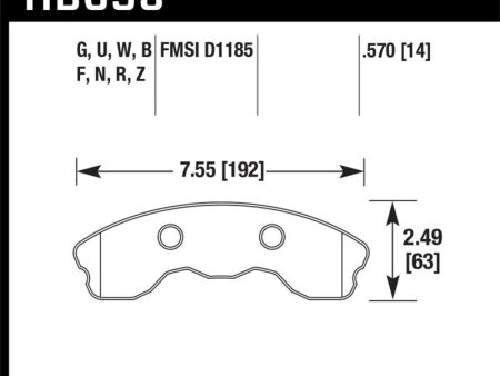 Hawk 10-11 Chevy Corvette Grand Sport   06-08 Corvette Z06 (1 piece) Front DTC-70 Race Brake Pads Cheap