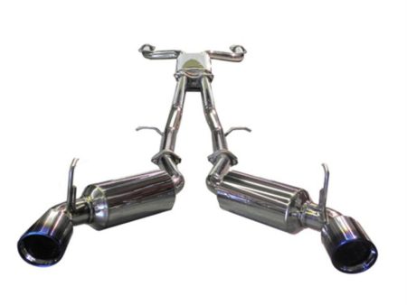 Injen 03-08 350Z Dual 60mm SS Cat-Back Exhaust w  Built In Resonated X-Pipe Online