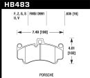 Hawk 08 Porsche 911 Targa 4 4S 03-05 911 GT2 04-08 GT3 07-08 Turbo DTC-70 Race Front Brake Pads Discount