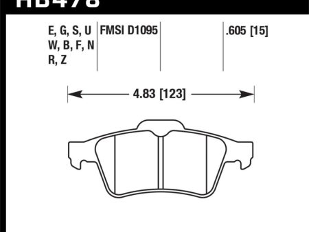 Hawk 13-14 Ford Focus ST   Mazda  Volvo DTC-30 Race Rear Brake Pads Online Hot Sale