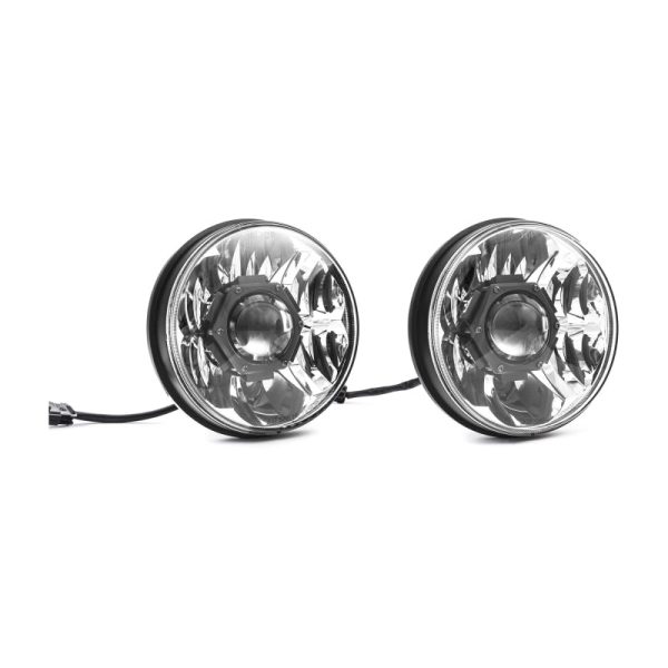 KC HiLiTES 18-20 Jeep JL JT 7in. Gravity LED Pro DOT Approved Replac. Headlight (Pair Pack Sys) Online