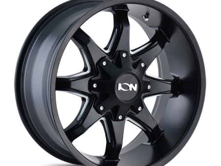 ION Type 181 20x9   8x180 BP   18mm Offset   124.1mm Hub Satin Black Wheel Online now