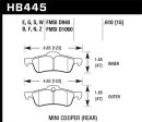 Hawk 02-06 Mini Cooper   Cooper S Performance Ceramic Street Rear Brake Pads Hot on Sale