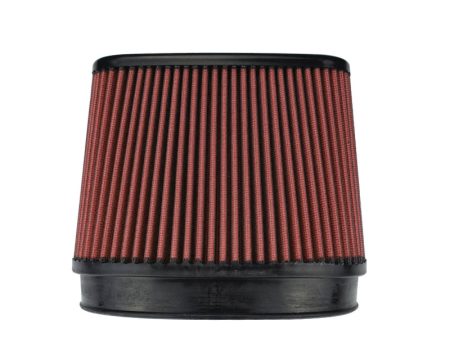 Injen 8-Layer Oiled Cotton Gauze Air Filter  Oval ID Oval Base 5.55in Media HT 7in x 2.75in Oval Top Online