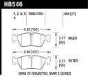 Hawk DTC-70 Brake Pads 98-02 BMW Z3 03-08 BMW Z4 For Sale