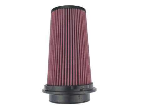 Injen 8-Layer Oiled Cotton Gauze Air Filter 4.0in ID  6.0in Base   8.8in Height   4in Top Supply