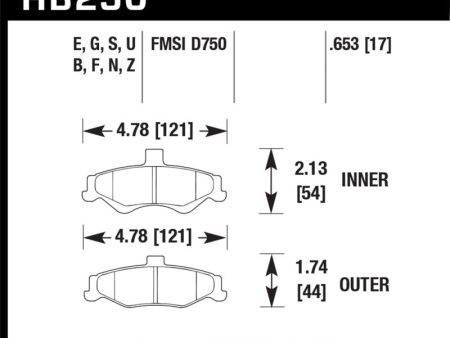 Hawk 98-02 Chevrolet Camaro 5.7L 3.8L   98-02 Pontiac Firebird 5.7L 3.8L DTC-60 Race Rear Brake Pads For Discount