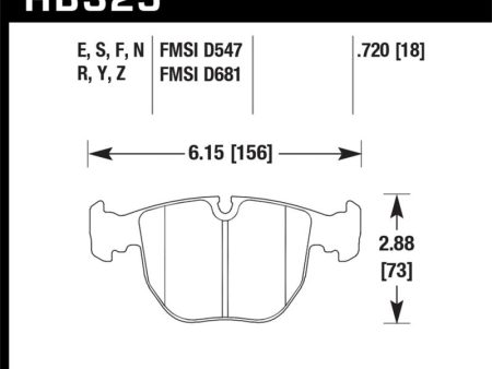 Hawk 01-03 BMW 530I 3.0L   97-03 BMW 540I 4.4L   96-01 740I 4.4L   00-03 M5 5.0L   01-06 M5 3.0L 4.4 For Cheap