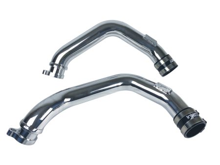 Injen 15-16 BMW M3 (F80) L6 Twin Turbo Polished Intercooler Charge Pipe w  1 8in Female NPT Bungs Online Sale