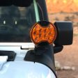 KC HiLiTES 6in. Light Shield for SlimLite LED - Amber Hot on Sale