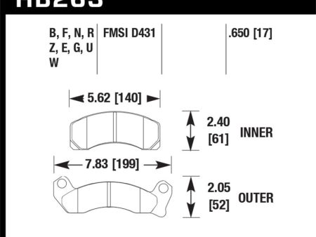 Hawk 87-93 Ford Mustang GT Blue 9012 Race Front Brake Pads Online Sale