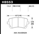 Hawk 07-11 Audi S6 HPS 5.0 Rear Brake Pads Sale