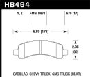 Hawk 03-10 Chevy Express   GMC Savana (Various Models) Performance Ceramic Street Rear Brake Pads For Cheap