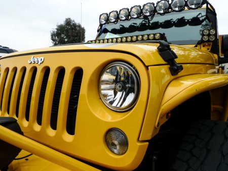 KC HiLiTES 07-18 Jeep JK (Not for Rubicon Sahara) 7in. Gravity LED DOT Headlight (Pair Pack System) Supply