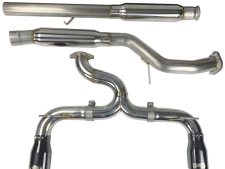 Injen 16-18 Ford Focus RS 3in Cat-Back Stainless Steel Exhaust w  4in Black Chrome Tips Fashion