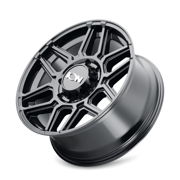 ION Type 146 20x9   6x139.7 BP   0mm Offset   106mm Hub Matte Black W Machined Dart Tint Wheel Hot on Sale