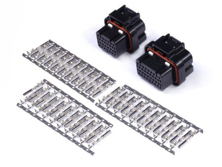 Haltech AMP 26 & 34 Pin 4 Row 3 Keyway Superseal Connector Set Plug & Pins Discount