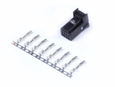 Haltech 8 Pin TYCO Black Plug & Pins Online Sale