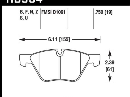 Hawk 08-12 BMW 128i  06 325i 325Xi  07 328i 328Xi  06 330i 330Xi Front DTC-70 Race Brake Pads on Sale