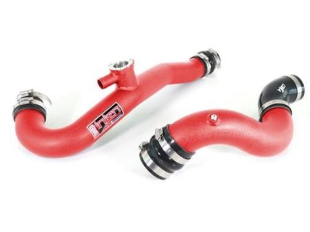 Injen 15-19 Ford Mustang 2.3L EcoBoost Aluminum Intercooler Piping Kit - Wrinkle Red For Cheap