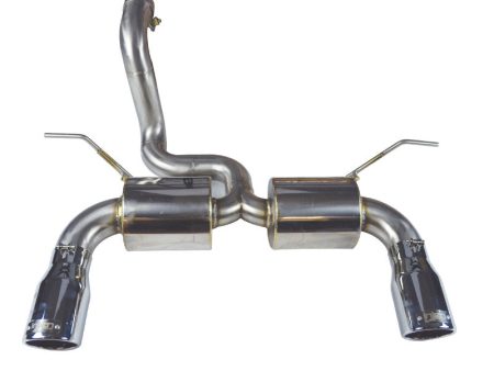 Injen 18-20 Jeep Wrangler JL L4-2.0L Turbo   V6-3.6L SS Axle-back Exhaust - Polished Hot on Sale