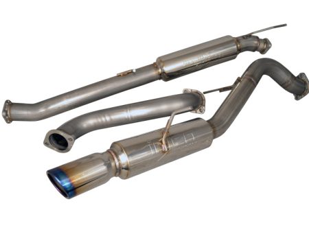 Injen 14-19 Ford Fiesta ST 1.6L Turbo 4Cyl 3in Cat-Back Stainless Steel Exhaust w  Burnt SS Tip Online now