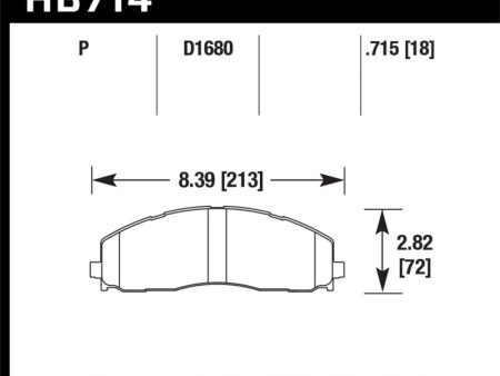 Hawk 2015 Ford F-250 350 450 Super Duty Front Brake Pads Supply