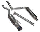 Injen 06-09 Civic Si Coupe Only 60mm Cat-back Exhaust w  Titanium Tip Supply