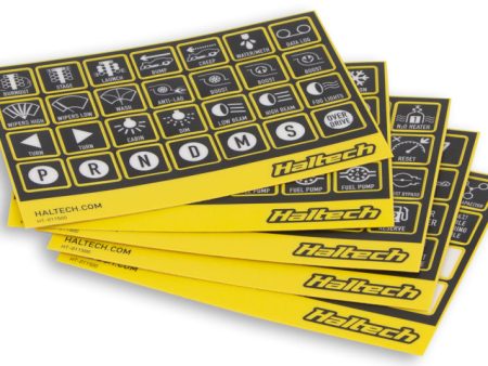 Haltech CAN Keypad Label Set Discount