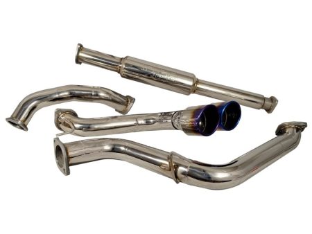 Injen 13--19 Ford Focus ST 2.0L (t) 3.00in Cat-Back Stainless Steel Exhaust System w Titanium Tip For Discount