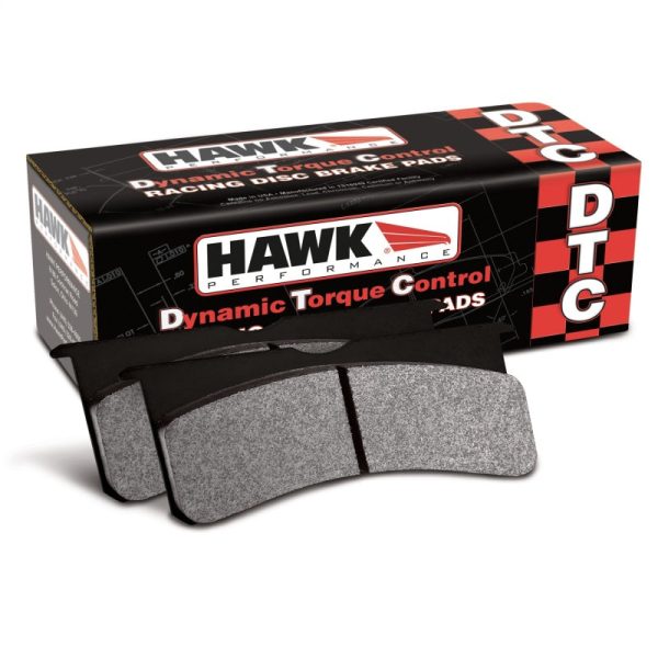 Hawk 06-13 Chevrolet Corvette Z06 DTC-30 Race Rear Brake Pads (One Piece) on Sale