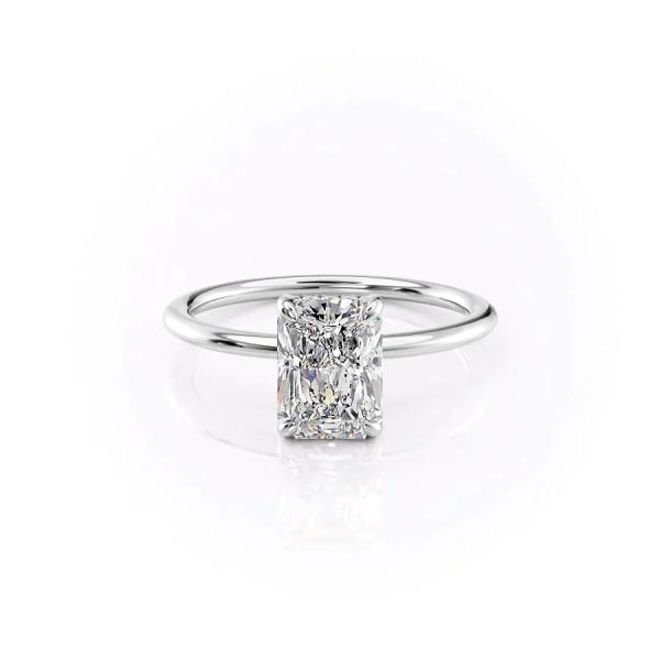 The Kamellie Set With A 2 Carat Radiant Lab Diamond Online Hot Sale