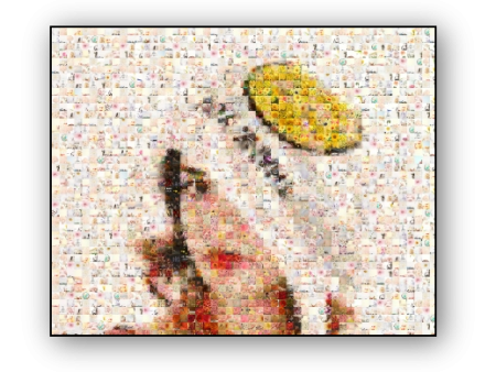 Photo Mosaic Canvas Print For Cheap